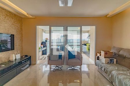 Sala de apartamento à venda com 2 quartos, 86m² em Campo Belo, São Paulo