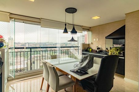 Varanda da Sala de apartamento à venda com 2 quartos, 86m² em Campo Belo, São Paulo