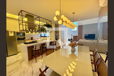 Sala de Jantar de casa de condomínio à venda com 3 quartos, 249m² em Jardim Ermida I, Jundiaí