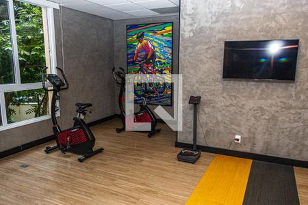Área comum - Academia de apartamento para alugar com 2 quartos, 42m² em Socorro, São Paulo