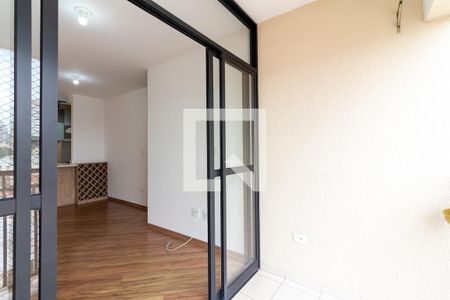 Varanda da Sala de apartamento para alugar com 2 quartos, 54m² em Vila Pauliceia, São Paulo