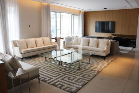 Sala de apartamento à venda com 4 quartos, 405m² em Indianópolis, São Paulo