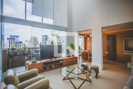 Sala de Estar de apartamento à venda com 3 quartos, 117m² em Chácara Inglesa, São Paulo