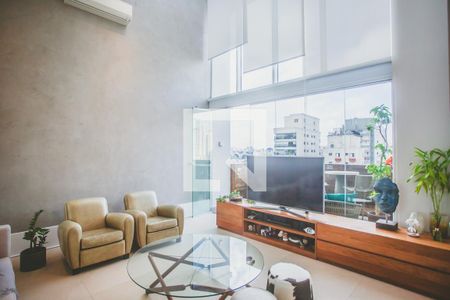 Sala de Estar de apartamento à venda com 3 quartos, 117m² em Chácara Inglesa, São Paulo