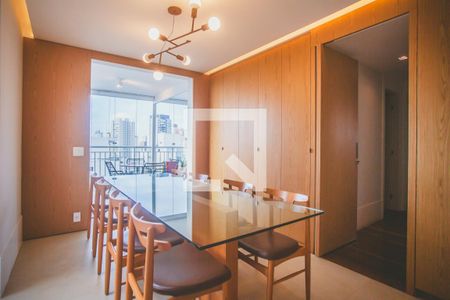 Sala de Jantar de apartamento à venda com 3 quartos, 117m² em Chácara Inglesa, São Paulo