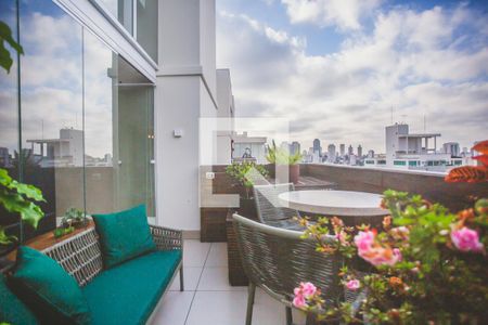 Varanda de apartamento à venda com 3 quartos, 117m² em Chácara Inglesa, São Paulo