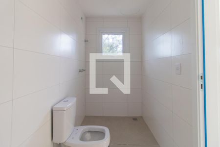 Banheiro da Suíte de apartamento à venda com 3 quartos, 91m² em Santa Tereza, Porto Alegre