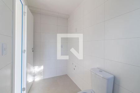 Banheiro da Suíte de apartamento à venda com 3 quartos, 91m² em Santa Tereza, Porto Alegre