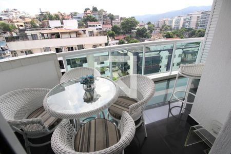Sala 1 - Varanda de apartamento à venda com 3 quartos, 148m² em Freguesia (jacarepaguá), Rio de Janeiro