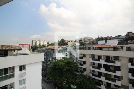 Sala 1 - Varanda - Vista de apartamento à venda com 3 quartos, 148m² em Freguesia (jacarepaguá), Rio de Janeiro