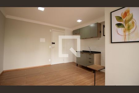 Sala/Cozinha de apartamento para alugar com 2 quartos, 42m² em Parque da Vila Prudente, São Paulo