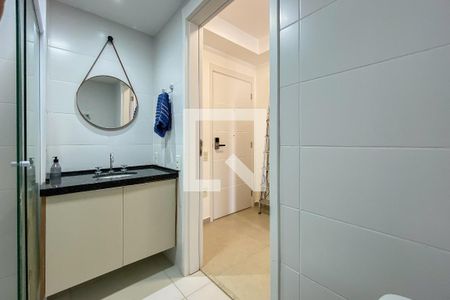Banheiro de kitnet/studio à venda com 1 quarto, 20m² em Alto do Ipiranga, São Paulo