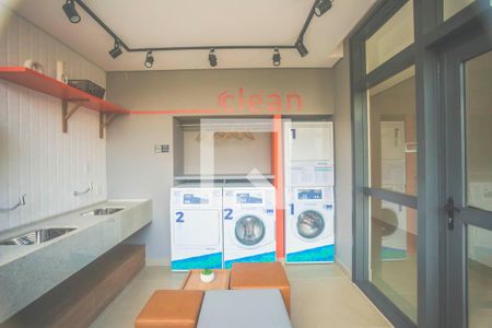 Área comum - Lavanderia coletiva de apartamento para alugar com 1 quarto, 29m² em Vila da Saúde, São Paulo