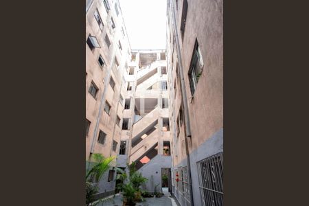 Fachada do bloco de apartamento à venda com 1 quarto, 25m² em Conceição, Diadema
