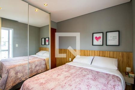 Suíte de apartamento à venda com 2 quartos, 106m² em Vila Eldizia, Santo André
