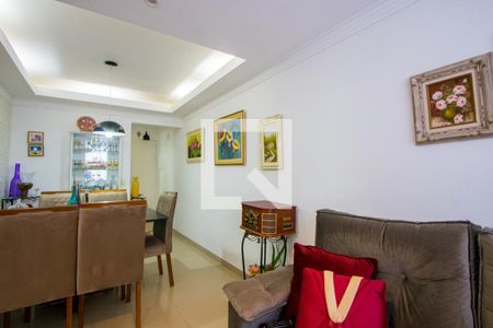 Sala de apartamento à venda com 2 quartos, 56m² em Vila Valparaíso, Santo André