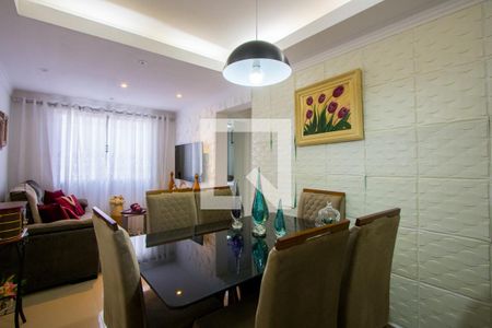 Sala de apartamento à venda com 2 quartos, 56m² em Vila Valparaíso, Santo André