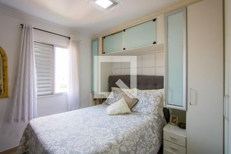 Quarto 1 de apartamento à venda com 2 quartos, 56m² em Vila Valparaíso, Santo André