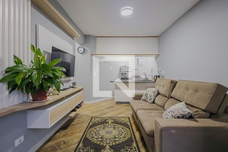 Sala de apartamento à venda com 1 quarto, 42m² em Paraíso, São Paulo