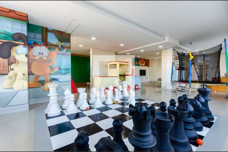 Área comum - Brinquedoteca de apartamento para alugar com 3 quartos, 99m² em Vila Belmiro, Santos