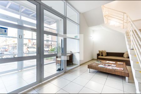 Hall de entrada de apartamento para alugar com 3 quartos, 99m² em Vila Belmiro, Santos
