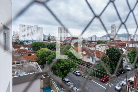 Vista de apartamento para alugar com 3 quartos, 99m² em Vila Belmiro, Santos