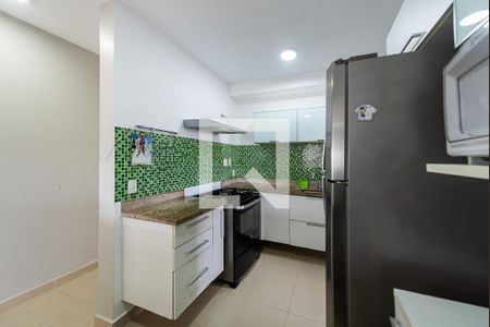 Cozinha de apartamento para alugar com 3 quartos, 99m² em Vila Belmiro, Santos
