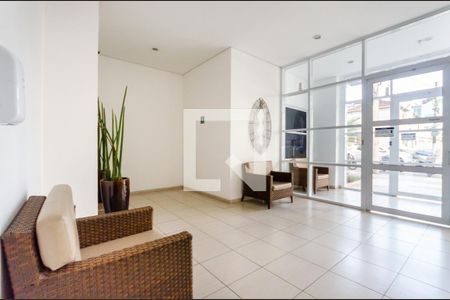 Hall de entrada de apartamento para alugar com 3 quartos, 99m² em Vila Belmiro, Santos