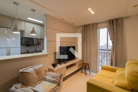 Sala de apartamento para alugar com 2 quartos, 50m² em Vila Augusta, Guarulhos