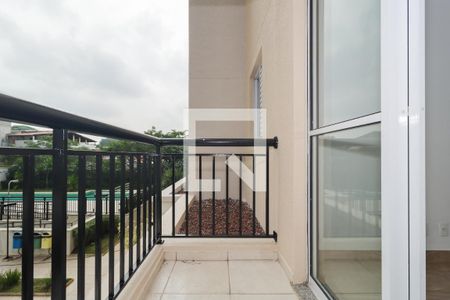 Varanda da Sala de apartamento para alugar com 2 quartos, 50m² em Jardim Caboré, São Paulo