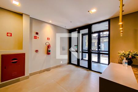 Área comum de kitnet/studio para alugar com 1 quarto, 26m² em Belenzinho, São Paulo