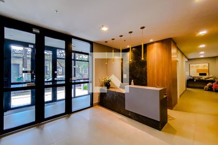 Área comum de kitnet/studio para alugar com 1 quarto, 26m² em Belenzinho, São Paulo