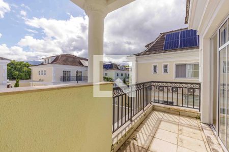 Varanda da Suíte 1 de casa de condomínio à venda com 4 quartos, 158m² em Recreio dos Bandeirantes, Rio de Janeiro