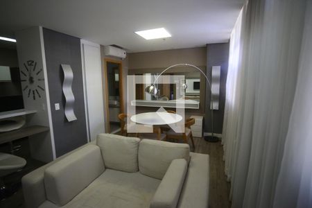 Sala de apartamento para alugar com 1 quarto, 55m² em Coracao de Jesus, Belo Horizonte