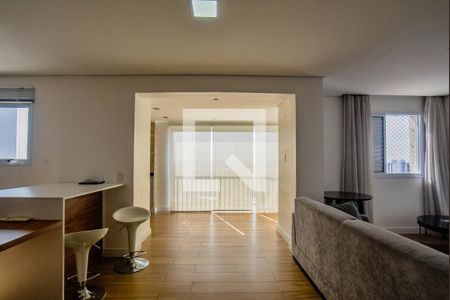 Sala de apartamento à venda com 2 quartos, 101m² em Campestre, Santo André