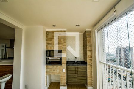 Varanda da Sala de apartamento à venda com 2 quartos, 101m² em Campestre, Santo André