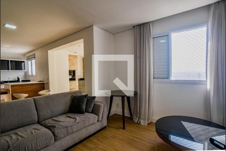 Sala de apartamento à venda com 2 quartos, 101m² em Campestre, Santo André