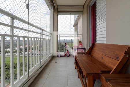 Varanda Gourmet de apartamento para alugar com 3 quartos, 90m² em Vila Oliveira, Mogi das Cruzes