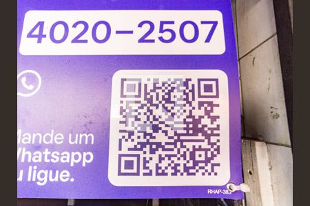 QR Code de apartamento à venda com 1 quarto, 25m² em Pari, São Paulo