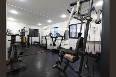 Área comum - Academia de apartamento para alugar com 1 quarto, 60m² em Vila Andrade, São Paulo