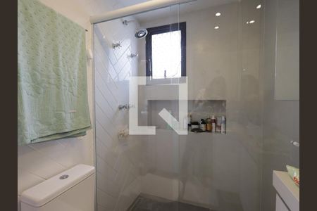 Banheiro da Suíte de apartamento para alugar com 1 quarto, 60m² em Vila Andrade, São Paulo