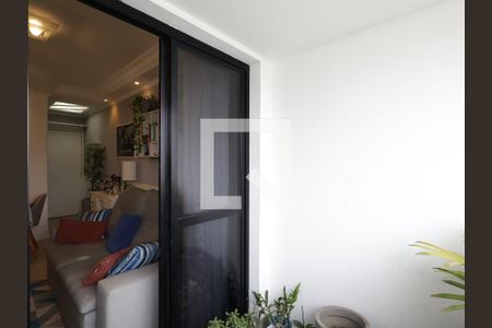 Varanda da Sala de apartamento para alugar com 1 quarto, 60m² em Vila Andrade, São Paulo