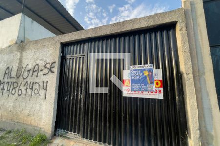 Fachada/plaquinha de casa para alugar com 1 quarto, 48m² em Vila Urussai, Duque de Caxias