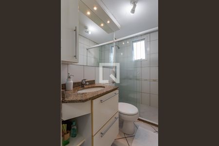 Banheiro da Suíte de apartamento à venda com 2 quartos, 79m² em São Geraldo, Porto Alegre