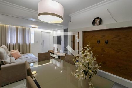 Sala de casa de condomínio à venda com 3 quartos, 81m² em Castelo, Belo Horizonte