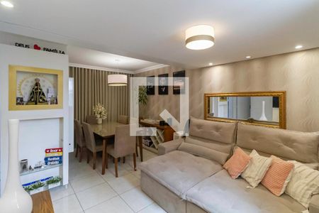 Sala de casa de condomínio à venda com 3 quartos, 81m² em Castelo, Belo Horizonte