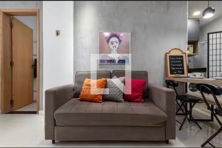 Sala de apartamento para alugar com 1 quarto, 36m² em Copacabana, Rio de Janeiro