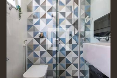 Banheiro da Suíte de apartamento para alugar com 1 quarto, 36m² em Copacabana, Rio de Janeiro