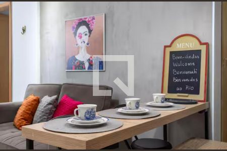 Sala de apartamento para alugar com 1 quarto, 36m² em Copacabana, Rio de Janeiro