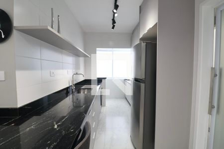 Cozinha de apartamento para alugar com 3 quartos, 85m² em Centro, Guarujá
